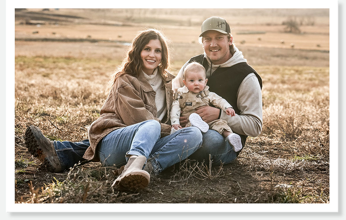 Trevor Kalberer and family